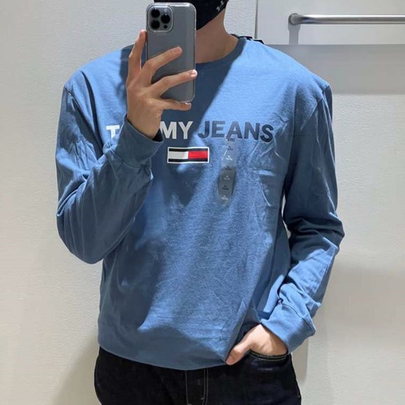 Tommy Hilfiger 78J4107 420 Long Sleeve Tee T shirt NWT - Picture 3 of 9